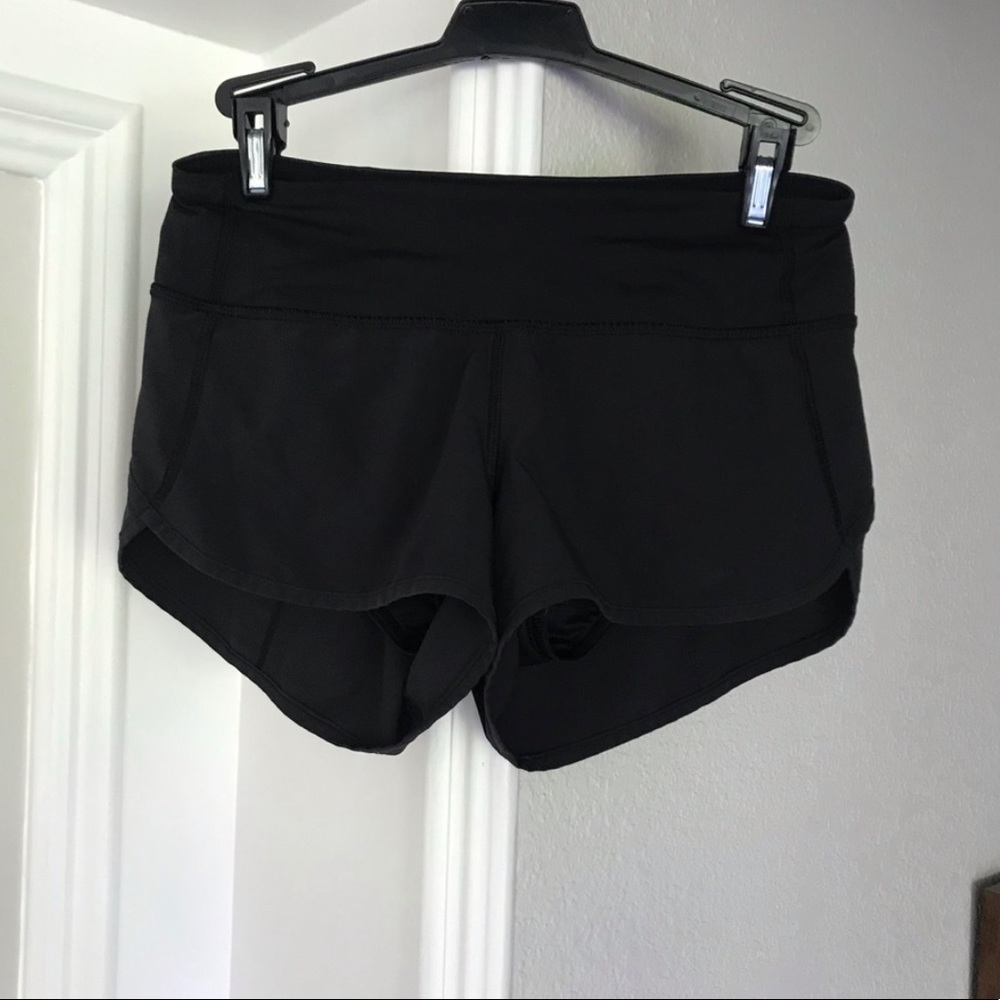 Lululemon black speed short size 2 - Picture 4 of 5